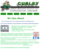 Tablet Screenshot of curleywholesale.com